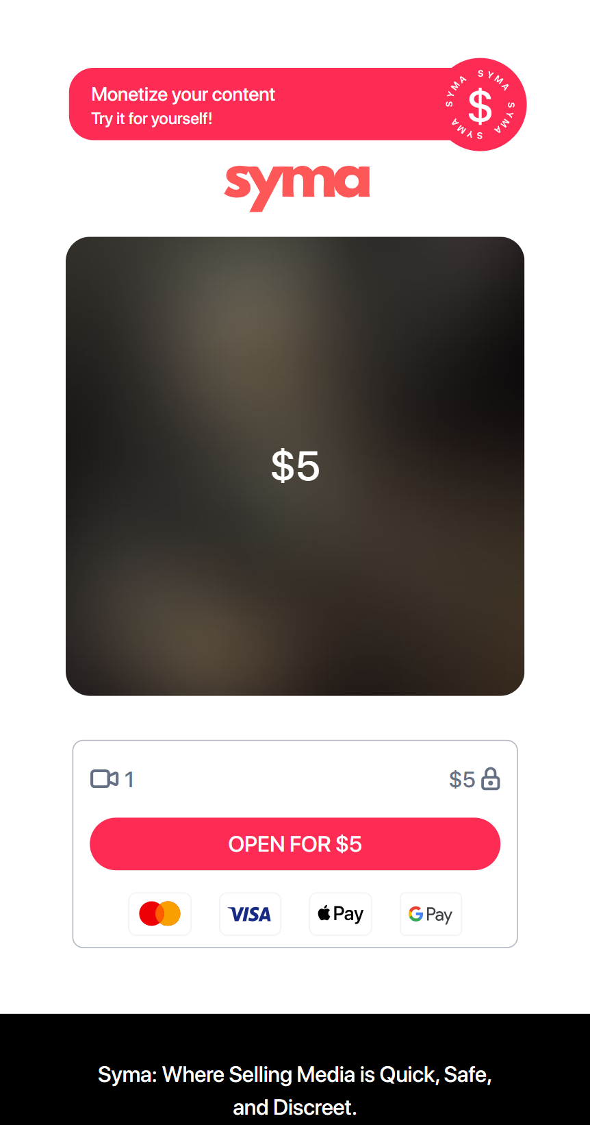 Syma Creators - E-commerce checkout system